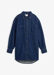 Chemisier oversize en jean épais, 100% coton, bonprix