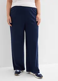 Pantalon large et confortable en Punto di Roma, bonprix