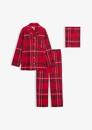 Pyjama homme en flanelle douce avec pochette cadeau, bonprix