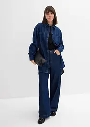 Jean large et droit, taille haute, bonprix