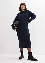 Robe en maille côtelée, bonprix