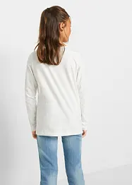 T-shirt manches longues 100% coton, bonprix
