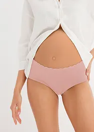Lot de 3 culottes de grossesse en coton et dentelle, bonprix