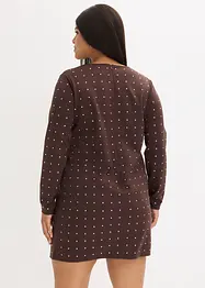 Robe en jersey à strass, bonprix