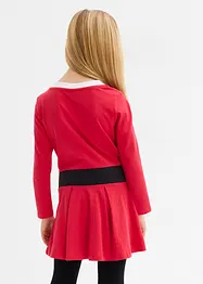 Robe de Noël fille en jersey, bonprix