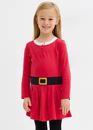 Robe de Noël fille en jersey, bonprix
