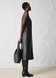 Robe en cuir d’agneau nappa, bonprix