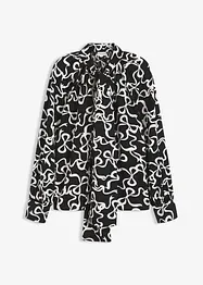 Chemisier à col lavallière, bonprix