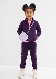 Pull polaire doux avec détails contrastants, bonprix