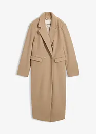 Manteau croisé aspect laine, bonprix