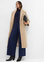 Manteau croisé aspect laine, bonprix