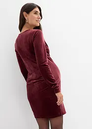 Robe de grossesse et d’allaitement en velours doux, bonprix