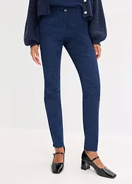 Pantalon en twill à imprimé raffiné, bonprix