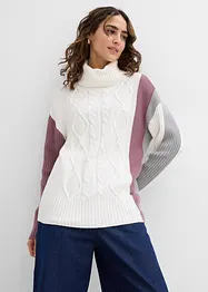 Pull col roulé, bonprix