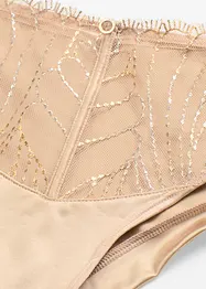 Slip brésilien avec broderies, bonprix