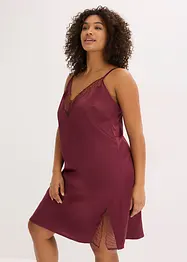 Nuisette en satin avec broderies, bonprix