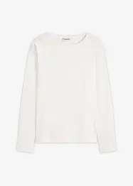 T-shirt à manches longues en popeline, bonprix