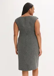 Robe fourreau en Punto di Roma, bonprix