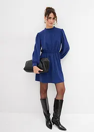 Robe brillante en jersey interlock épais, bonprix