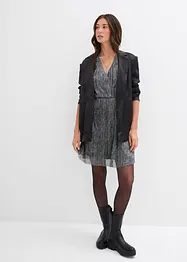 Robe courte brillante, bonprix