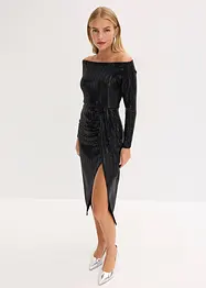 Robe midi à sequins, bonprix