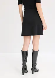 Mini-jupe en coton mélangé, bonprix