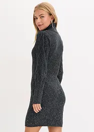 Robe en maille brillante, bonprix