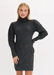 Robe en maille brillante, bonprix