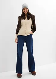 T-shirt manches longues côtelé, bonprix