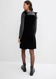 Robe courte en velours doux, bonprix