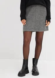 Jupe courte en maille, bonprix