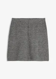 Jupe courte en maille, bonprix