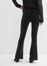 Legging évasé effet lurex, bonprix