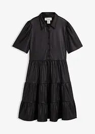 Robe courte en matière brillante, bonprix