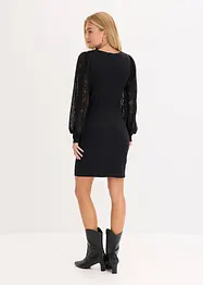 Robe courte avec décolleté plongeant, bonprix