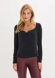 Top col bénitier, bonprix