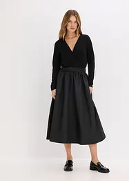 Body en viscose mélangée au tombé fluide, bonprix