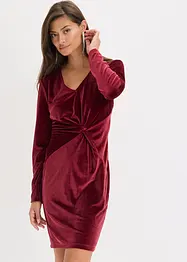 Robe courte en velours brillant, bonprix