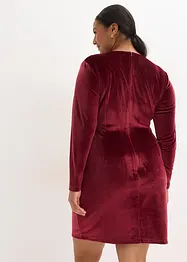 Robe courte en velours brillant, bonprix