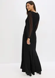 Robe longue avec application strass, bonprix