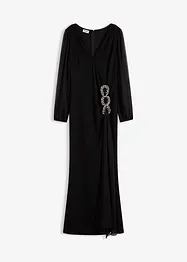 Robe longue avec application strass, bonprix