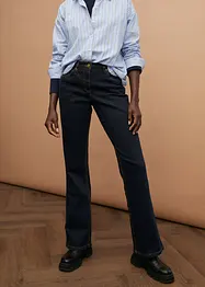 Jean bootcut taille haute, extensible, bonprix