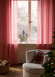 Rideau à rayures tissées (1 pce), bonprix