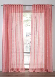 Rideau à rayures tissées (1 pce), bonprix