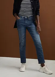 Jean droit taille haute, thermique, bonprix