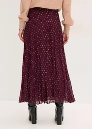 Jupe en mousseline, effet froissé, bonprix