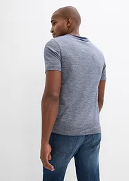 Lot de 2 T-shirts 100% coton, bonprix