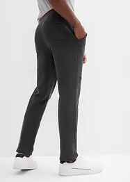 Pantalon de jogging 100% coton avec détails sportifs, bonprix