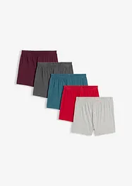 Lot de 5 caleçons en jersey coton, bonprix