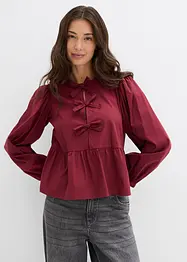 Blouse ornée de nœuds, bonprix
